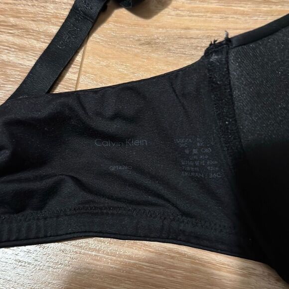 Calvin Klein Black Bra Bundle Size 36C (2) - Picture 3 of 6